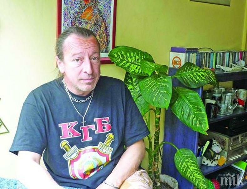 Внезапно почина легендарният басист на групата ФСБ Ивайло Крайчовски